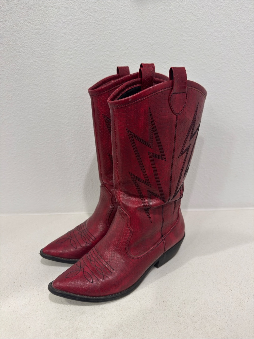 Women's Red Cowboy Boots